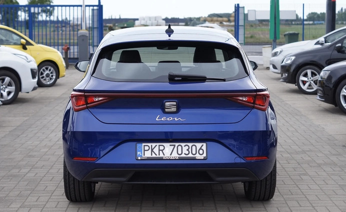 Seat Leon cena 77500 przebieg: 65906, rok produkcji 2021 z Kozienice małe 742